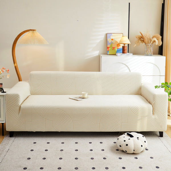Fleece Stretch Sofa Slipcover Washable Soft Spandex Couch Cover Furniture Protector, photo 2 of 87