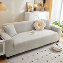 Jacquard Leaf Stretch Sofa Protector Cover Soft Washable Spandex Couch Slipcover by Slipcover KAS™