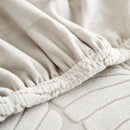 Jacquard Leaf Stretch Sofa Protector Cover Soft Washable Spandex Couch Slipcover by Slipcover KAS™