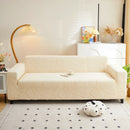 Jacquard Leaf Stretch Sofa Protector Cover Soft Washable Spandex Couch Slipcover by Slipcover KAS™