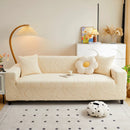 Jacquard Leaf Stretch Sofa Protector Cover Soft Washable Spandex Couch Slipcover by Slipcover KAS™