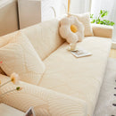 Jacquard Leaf Stretch Sofa Protector Cover Soft Washable Spandex Couch Slipcover by Slipcover KAS™