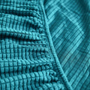 Grid Textured Stretch Sofa Cover, Soft Elastic Slipcover for Couch Protection