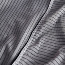 Grid Textured Stretch Sofa Cover, Soft Elastic Slipcover for Couch Protection