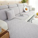 Polar Fleece Couch Cushion Covers, Stretch Sofa Seat Cushion Covers, Elastic Furniture Protector for Pets, Kid