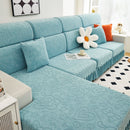 Elastic Skirted Couch Cushion Covers for 1/2/3/4-Seater Sofas, Furniture Protector for Pets, Kids