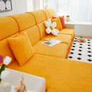 Elastic Skirted Couch Cushion Covers for 1/2/3/4-Seater Sofas, Furniture Protector for Pets, Kids