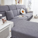 Stretch Sofa Covers with Skirt for Couch Seat and Cushion, Chaise, Sectional, 1/2/3/4 Seater Sofas