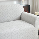 3D Jacquard Couch Slipcover, Washable Non Slip Soft Couch Sofa Cover for Kids, Pets by Slipcover KAS™