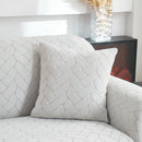3D Jacquard Couch Slipcover, Washable Non Slip Soft Couch Sofa Cover for Kids, Pets by Slipcover KAS™