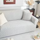 3D Jacquard Couch Slipcover, Washable Non Slip Soft Couch Sofa Cover for Kids, Pets by Slipcover KAS™