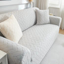 3D Jacquard Couch Slipcover, Washable Non Slip Soft Couch Sofa Cover for Kids, Pets by Slipcover KAS™