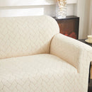 3D Jacquard Couch Slipcover, Washable Non Slip Soft Couch Sofa Cover for Kids, Pets by Slipcover KAS™