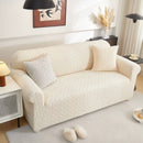 3D Jacquard Couch Slipcover, Washable Non Slip Soft Couch Sofa Cover for Kids, Pets by Slipcover KAS™