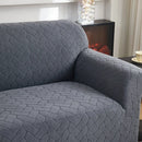 3D Jacquard Couch Slipcover, Washable Non Slip Soft Couch Sofa Cover for Kids, Pets by Slipcover KAS™