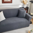 3D Jacquard Couch Slipcover, Washable Non Slip Soft Couch Sofa Cover for Kids, Pets by Slipcover KAS™