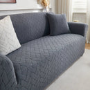3D Jacquard Couch Slipcover, Washable Non Slip Soft Couch Sofa Cover for Kids, Pets by Slipcover KAS™
