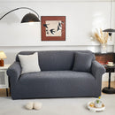 3D Baroque Floral Stretch Sofa Cover Elastic Polar Fleece Couch Slipcover with Straps by Slipcover KAS™