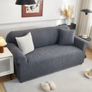 3D Baroque Floral Stretch Sofa Cover Elastic Polar Fleece Couch Slipcover with Straps by Slipcover KAS™
