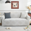 3D Damask Jacquard Stretch Sofa Cover Thick Polar Fleece Couch Slipcover with Straps by Slipcover KAS™