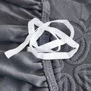 3D Damask Jacquard Stretch Sofa Cover Thick Polar Fleece Couch Slipcover with Straps by Slipcover KAS™