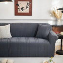 3D Embossed Geometric Couch Slipcover, Stretch Washable Non Slip Furniture Protector by Slipcover KAS™