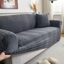 3D Embossed Geometric Couch Slipcover, Stretch Washable Non Slip Furniture Protector by Slipcover KAS™