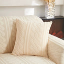 3D Embossed Geometric Couch Slipcover, Stretch Washable Non Slip Furniture Protector by Slipcover KAS™