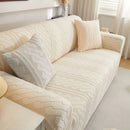 3D Embossed Geometric Couch Slipcover, Stretch Washable Non Slip Furniture Protector by Slipcover KAS™