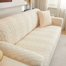 3D Embossed Geometric Couch Slipcover, Stretch Washable Non Slip Furniture Protector by Slipcover KAS™