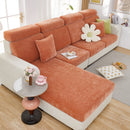 Chenille Cushion Covers for 1/2/3/4 Seater Sofas and L-shaped Couches, Furniture Covers for Pets