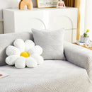 3D Leaves Jacquard Couch Slipcovers Non-Slip Cozy Stretchy Couch Covers for Sectional by Slipcover KAS™