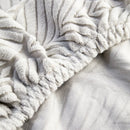 3D Leaves Jacquard Couch Slipcovers Non-Slip Cozy Stretchy Couch Covers for Sectional by Slipcover KAS™