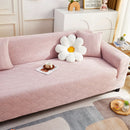 3D Leaves Jacquard Couch Slipcovers Non-Slip Cozy Stretchy Couch Covers for Sectional by Slipcover KAS™