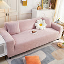 3D Leaves Jacquard Couch Slipcovers Non-Slip Cozy Stretchy Couch Covers for Sectional by Slipcover KAS™