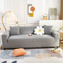 3D Leaves Jacquard Couch Slipcovers Non-Slip Cozy Stretchy Couch Covers for Sectional by Slipcover KAS™