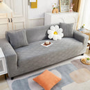 3D Leaves Jacquard Couch Slipcovers Non-Slip Cozy Stretchy Couch Covers for Sectional by Slipcover KAS™