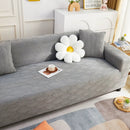 3D Leaves Jacquard Couch Slipcovers Non-Slip Cozy Stretchy Couch Covers for Sectional by Slipcover KAS™