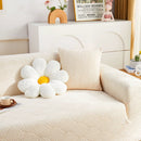 3D Leaves Jacquard Couch Slipcovers Non-Slip Cozy Stretchy Couch Covers for Sectional by Slipcover KAS™