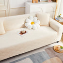3D Leaves Jacquard Couch Slipcovers Non-Slip Cozy Stretchy Couch Covers for Sectional by Slipcover KAS™