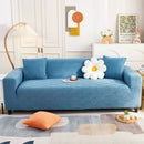 3D Leaves Jacquard Couch Slipcovers Non-Slip Cozy Stretchy Couch Covers for Sectional by Slipcover KAS™
