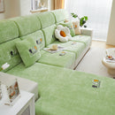 Super Stretch Seat Cushion/Couch Slipcover, Solid Couch Cushion Covers Washable Furniture Protector
