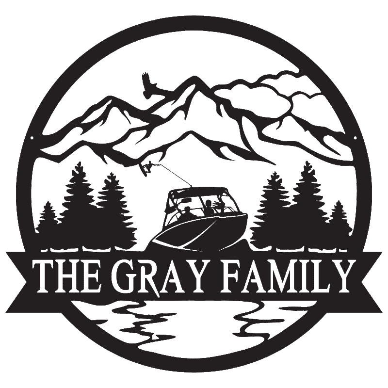 Wake Board Outdoor Monogram