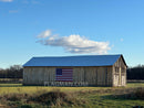 WallSafe™ Polyester Wall-Mounted American Flag | Reinforced Edge Grommets | Made in USA by Flagman of America
