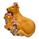 Best Mom Cow and Calf Charming Figurine, 6" Keepsake Jersey Statue and Mother’s Day Gift