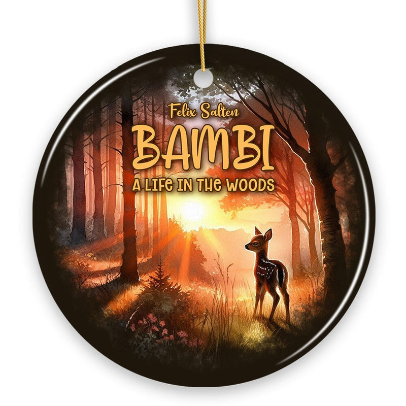 Felix Salten's Bambi Ornament, Woodland Wonder Christmas Keepsake