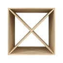 24 Bottle Compact Cross Wine Cube | 18mm Thick