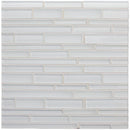Schiuma Gloss/matte Interlocking Slides Glass Mosaic