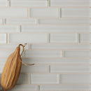 Schiuma Gloss/matte Interlocking Slides Glass Mosaic