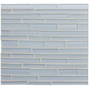 Aria Gloss/matte Interlocking Slides Glass Mosaic